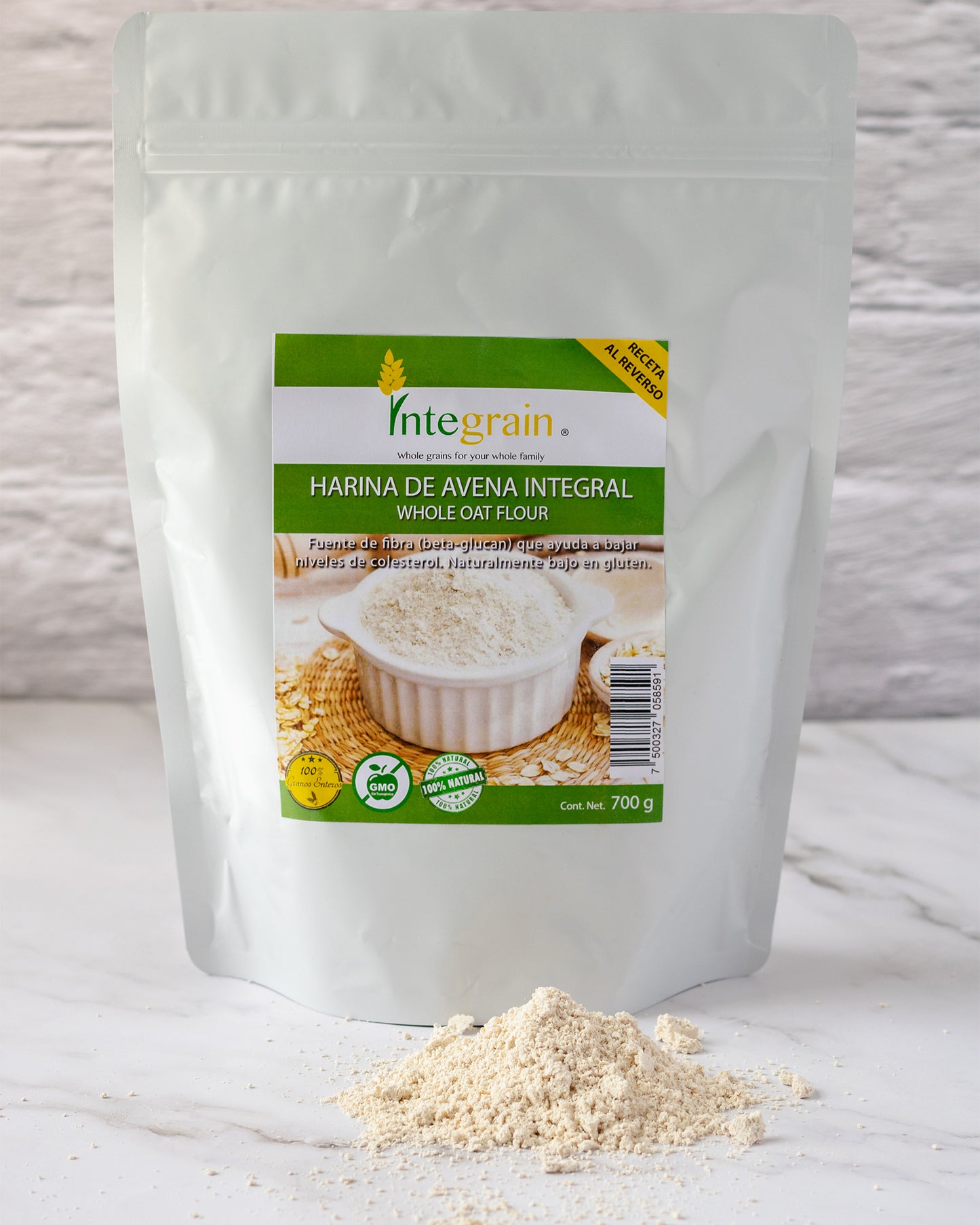 Harina de Avena Integral