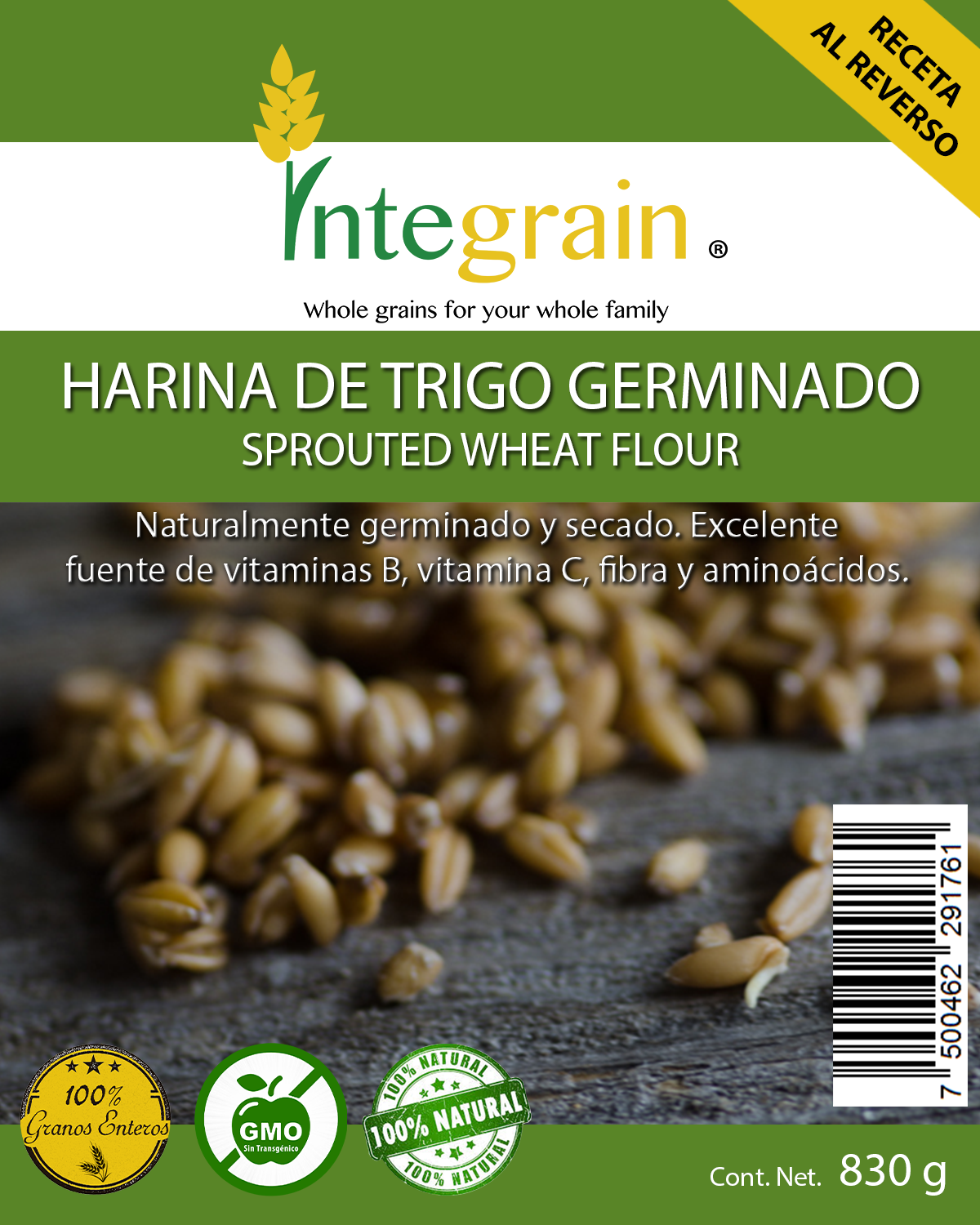 Harina de Trigo Germinado