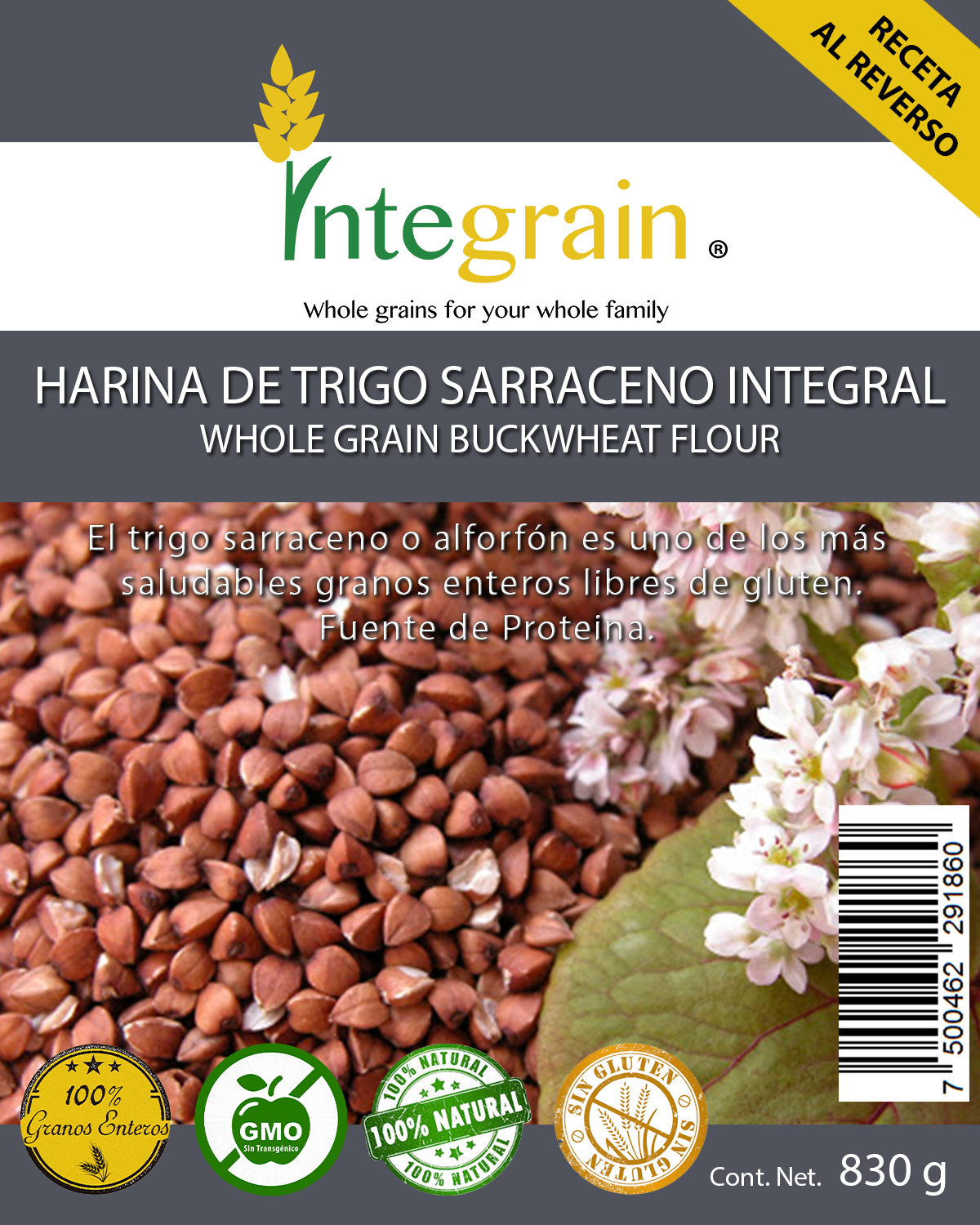 Harina de Trigo Sarraceno Integral