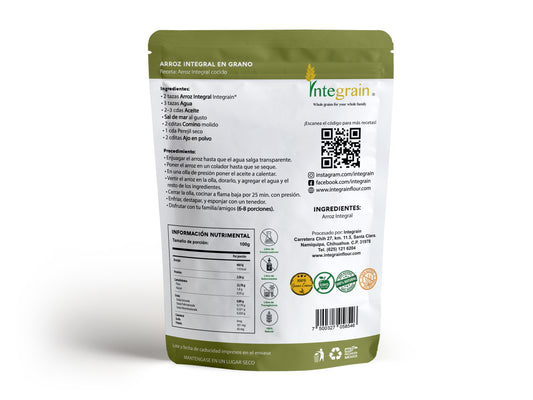 Arroz Integral en Grano