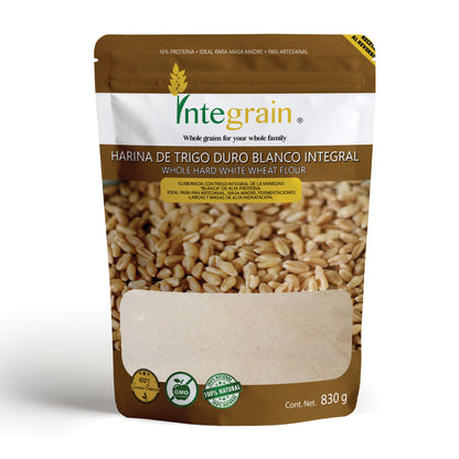 Harina de Trigo Duro Blanco Integral (16% proteína)