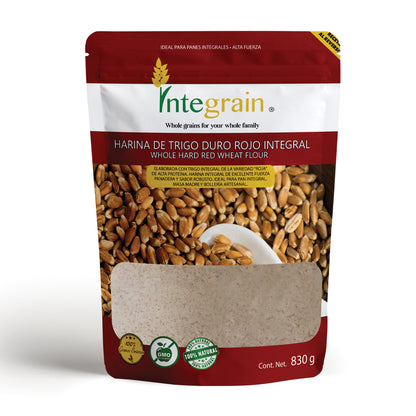 Harina de Trigo Duro Rojo Integral  (13% proteína)