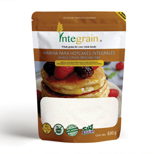 Harina para Hot Cakes Integrales SIN AZÚCAR