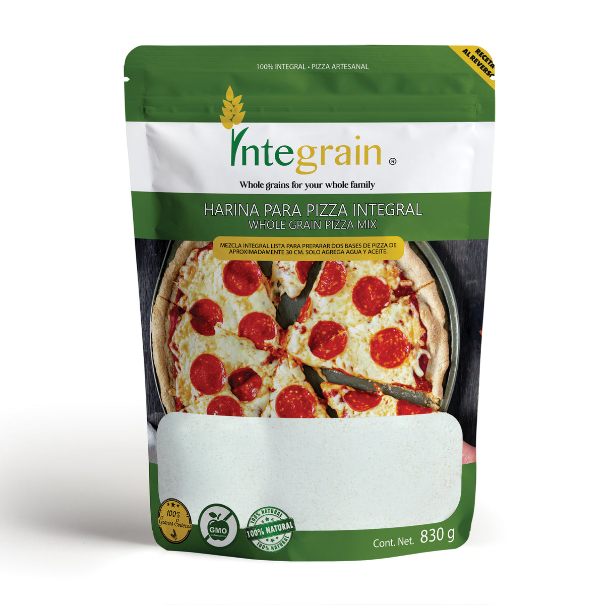 Harina para Pizza Integral