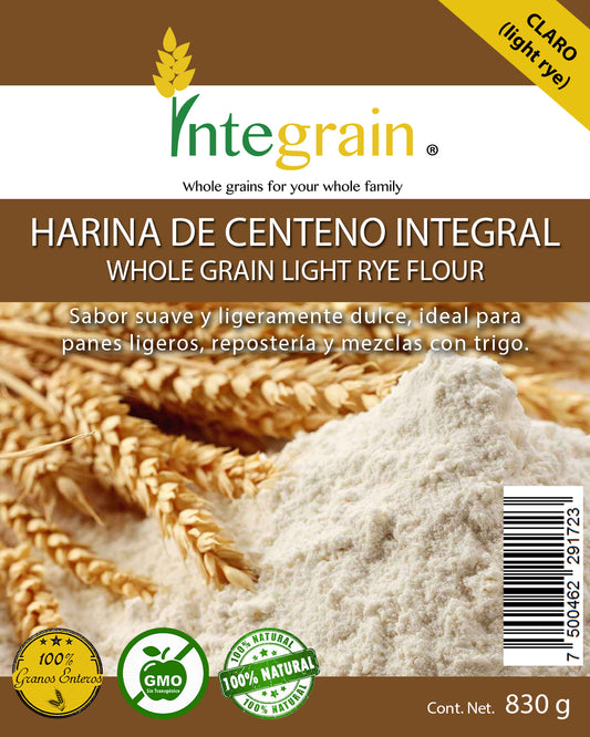 Harina de Centeno Integral Claro