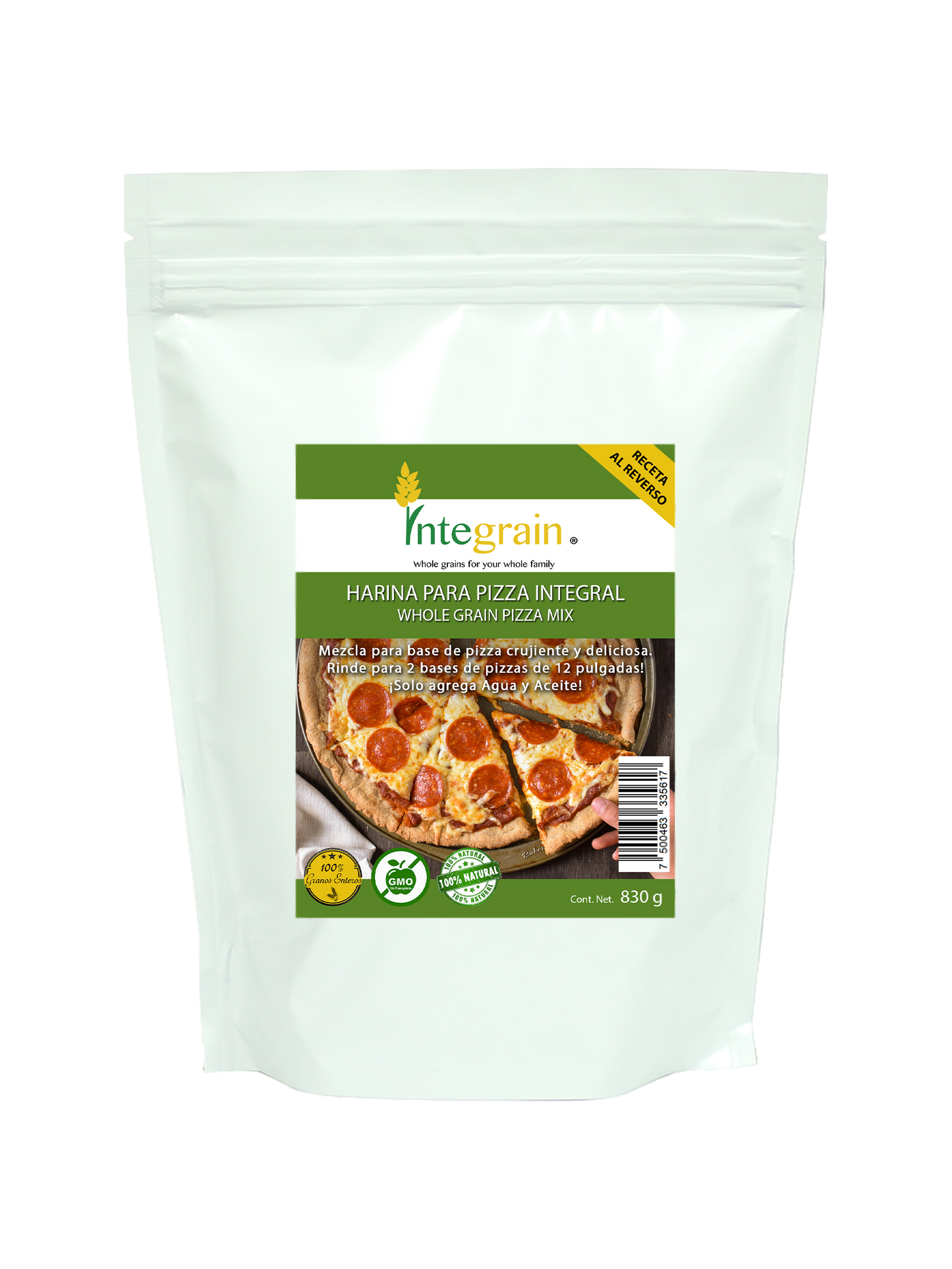 Harina para Pizza Integral