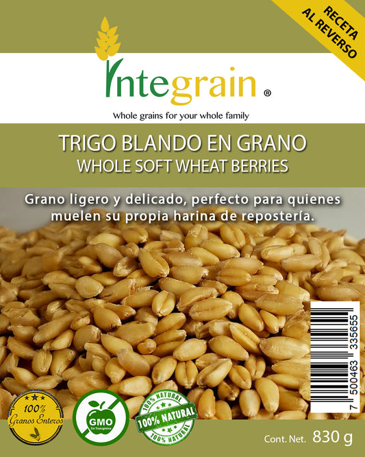 Trigo Blando Blanco en Grano