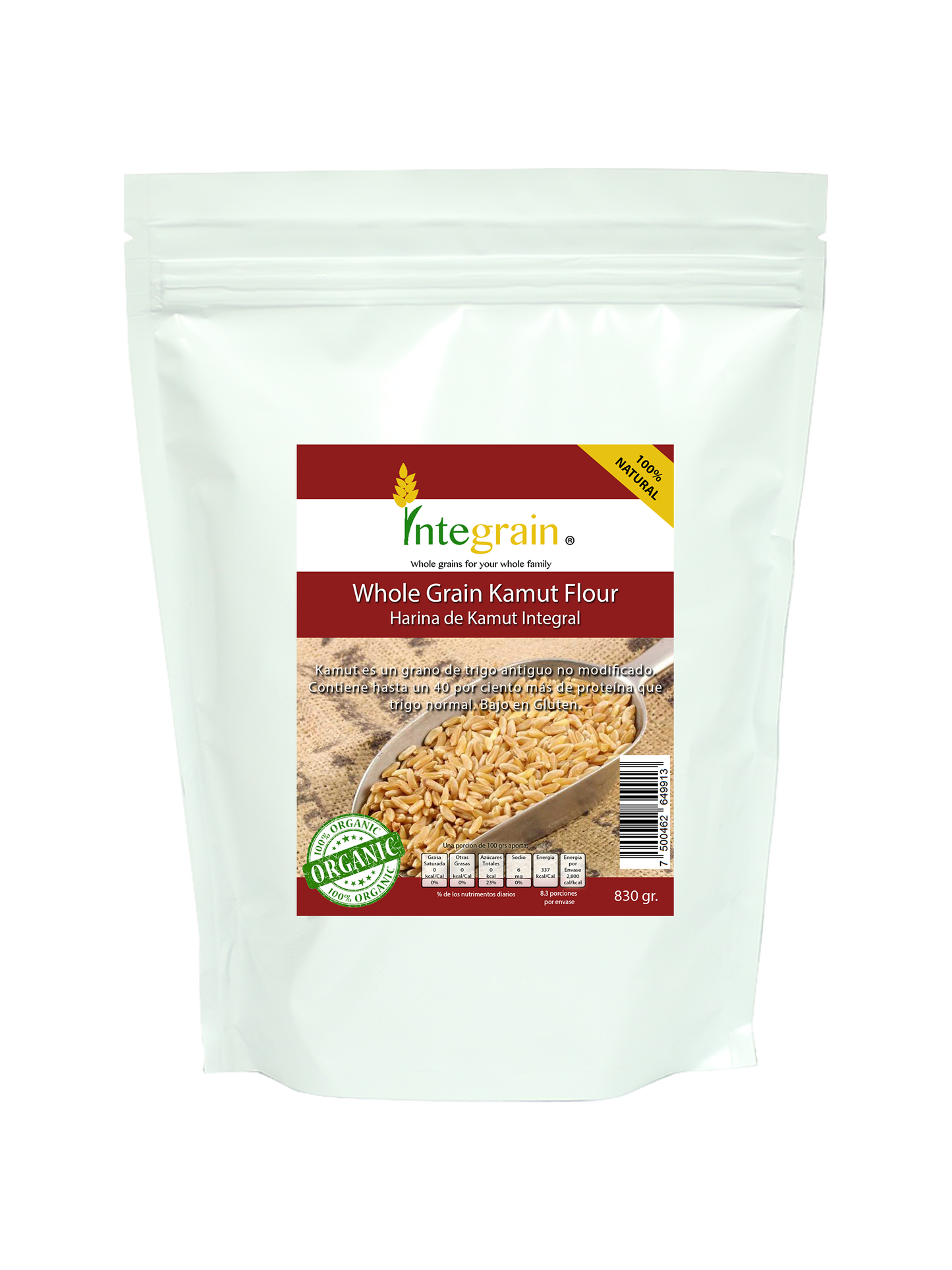 Harina de Khorasan Integral (Kamut®)