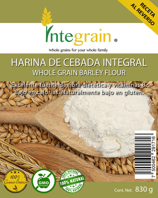 Harina de Cebada Integral