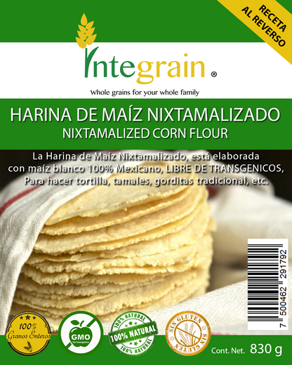 Harina de Maíz Nixtamalizado