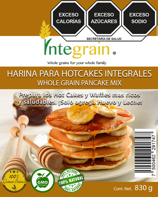Harina para Hot Cakes Integrales