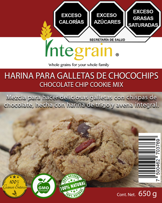 Harina para Galletas de Chocochips